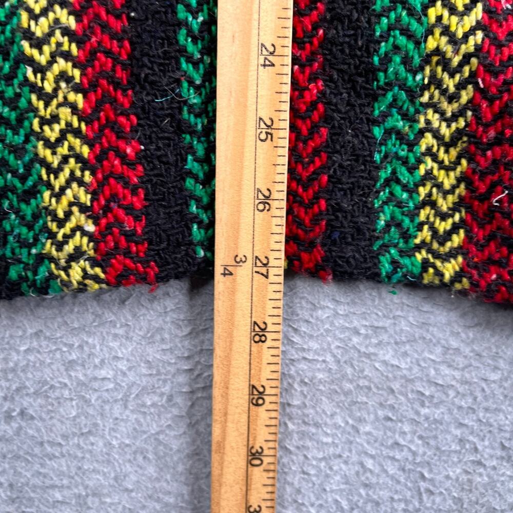 BAJA JOE Drug Rug Rasta Pullover Sweatshirt Pocket Beach Casual XL - Picture 7 of 10